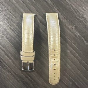Michele 16mm Calf Leather Strap